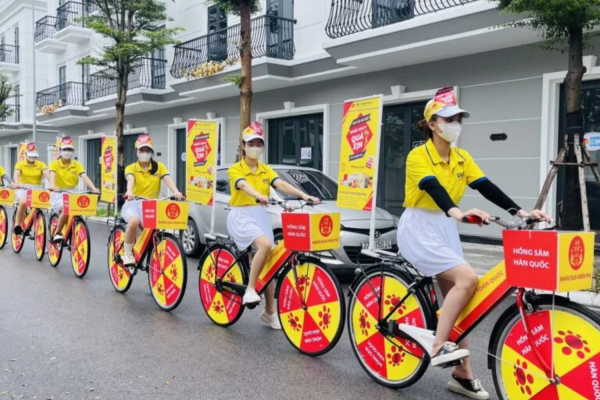 Cho thuê PG chạy roadshow chuyên nghiệp