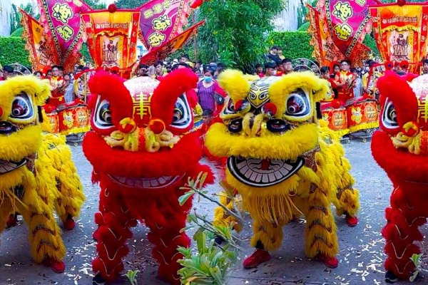 Múa Lân Tam Hiệp - Đội Lân Chuyên Nghiệp - Giá Rẻ