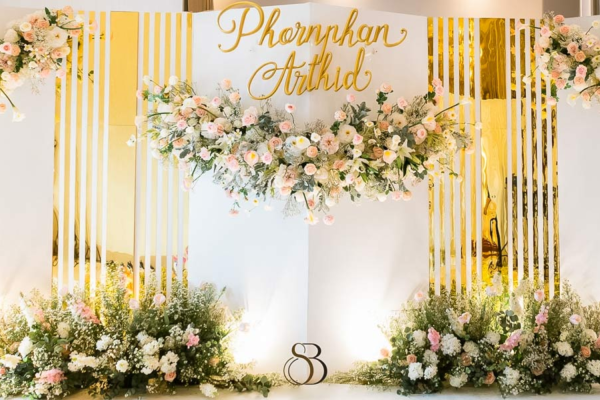 Thi Công Backdrop Cưới Thiết Kế Trang Trí Lễ Cưới Ấn Tượng