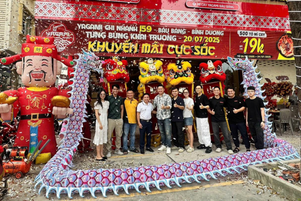 Dịch vụ múa lân khai trương tại Thành Phố Hồ Chí Minh