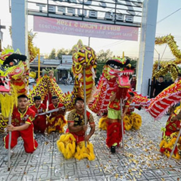 Múa Lân An Khánh - Khai Trương Hút Tài Lộc - Giá Rẻ
