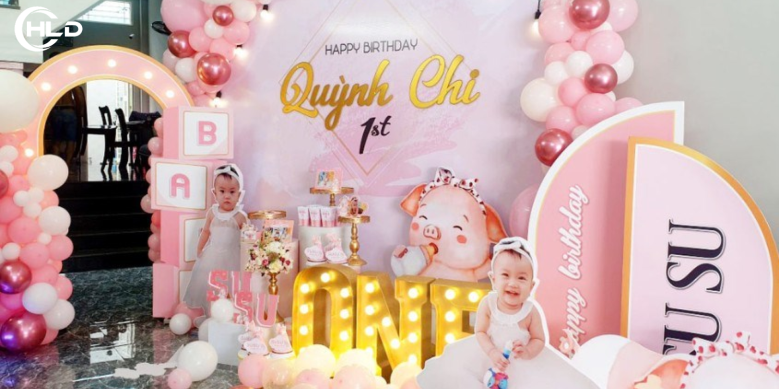 Background thôi nôi đẹp concept đáng yêu lên hình cực xinh