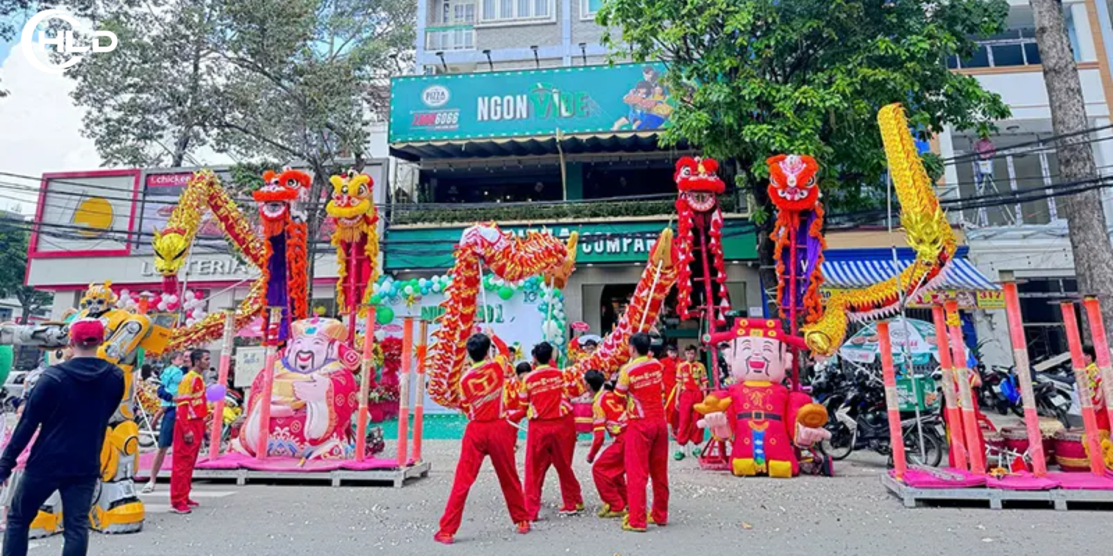 Múa Lân An Khánh - Khai Trương Hút Tài Lộc - Giá Rẻ