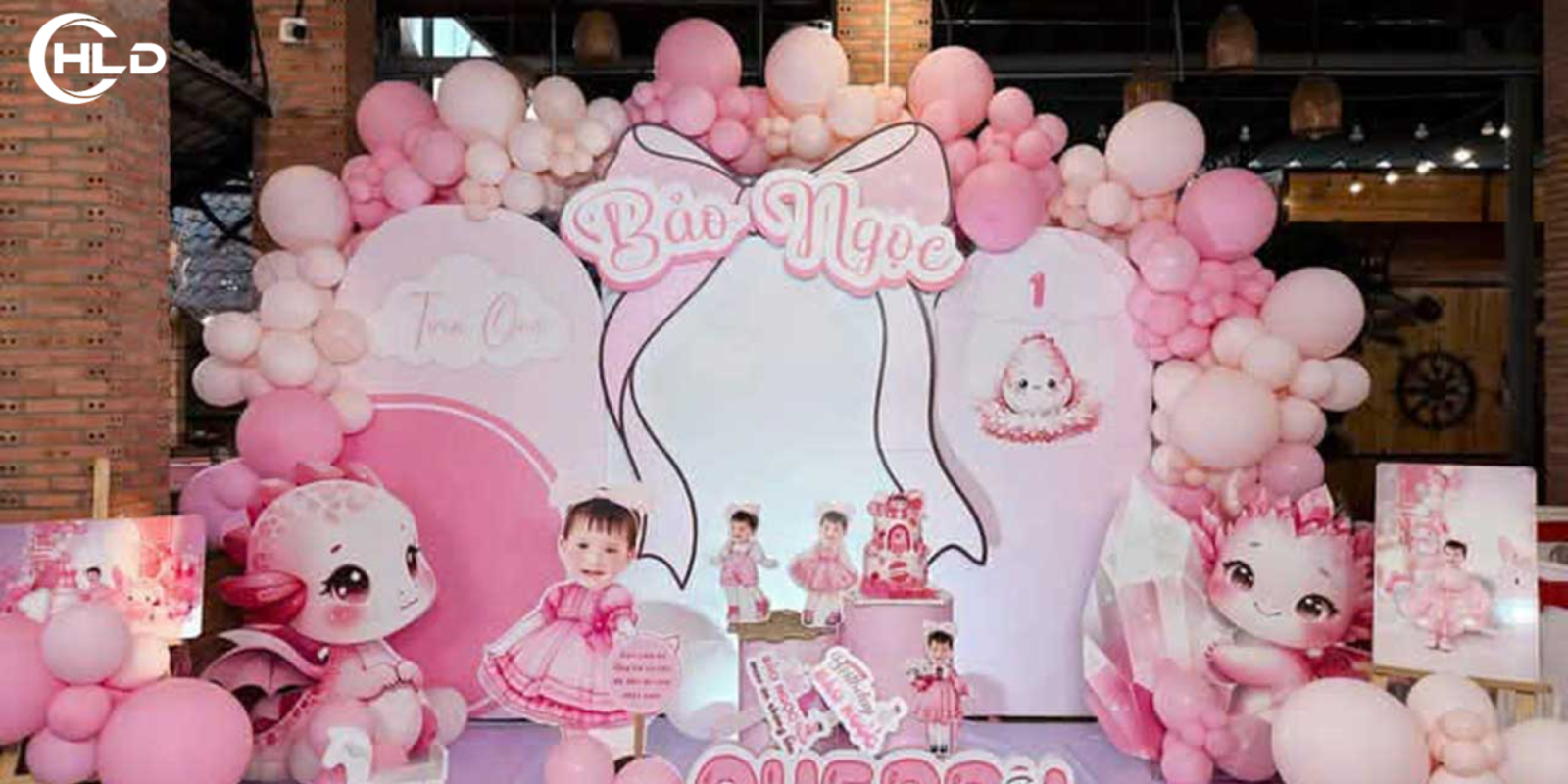 Background thôi nôi đẹp concept đáng yêu lên hình cực xinh