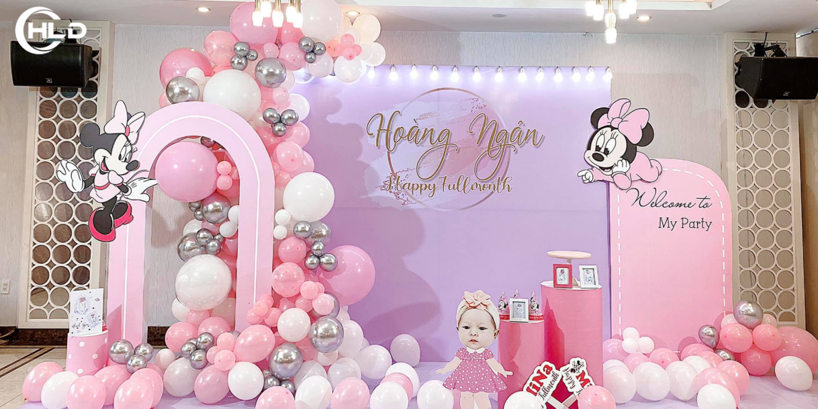 Phụ kiện trang trí sinh nhật đẹp bền và lên hình siêu sang giao nhanh trong ngày