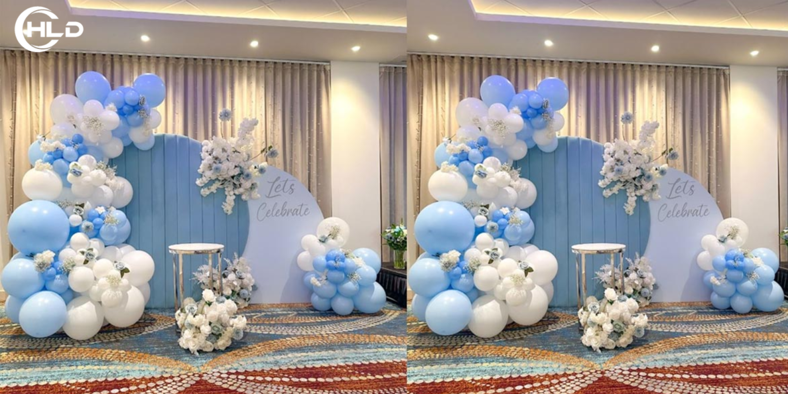 Phụ kiện trang trí sinh nhật đẹp bền và lên hình siêu sang giao nhanh trong ngày