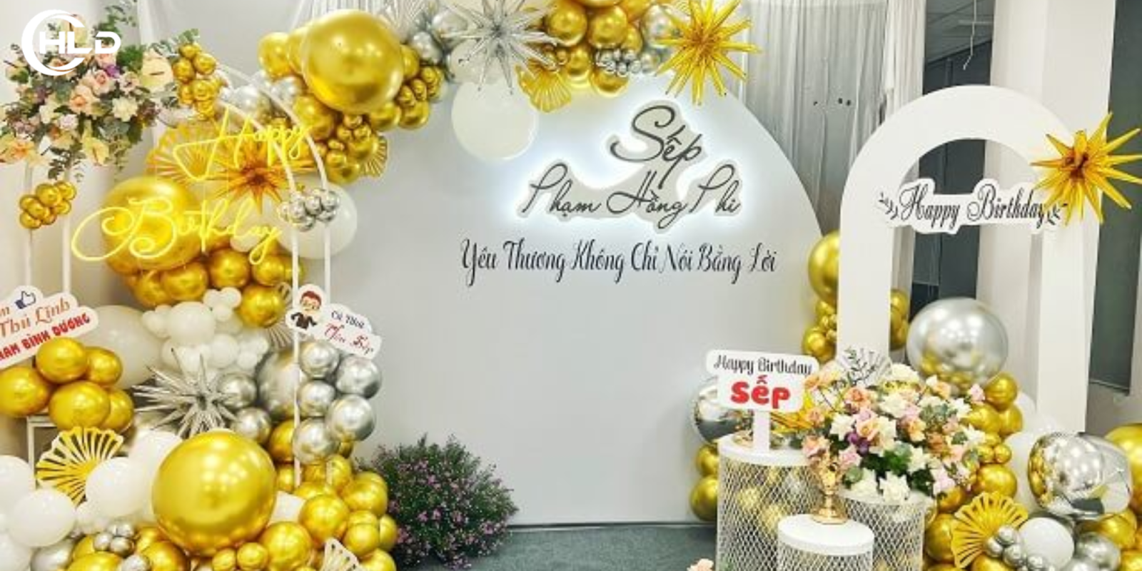 Tổ Chức Sự Kiện Sinh Nhật Trang Trí Theo Concept