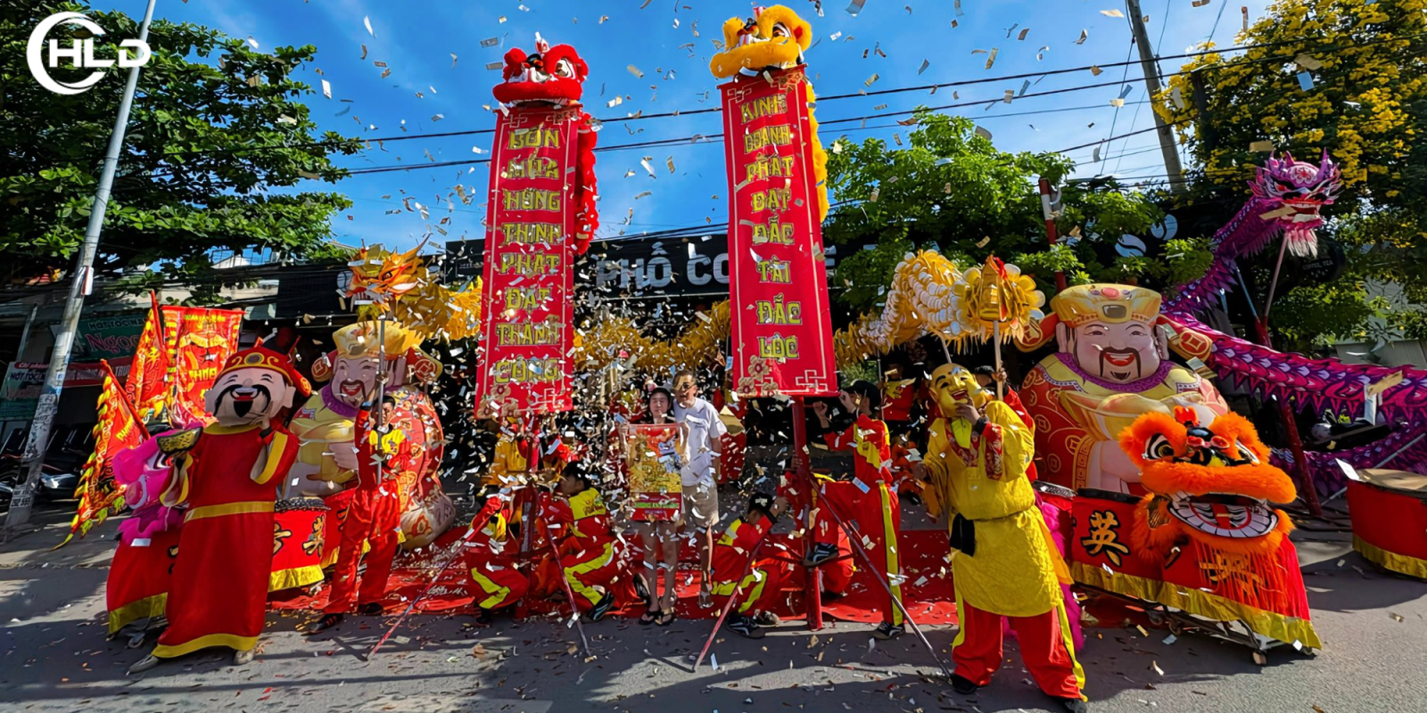 Múa Lân Cát Lái - Khai Trương Rực Rỡ - Đặt Nhanh
