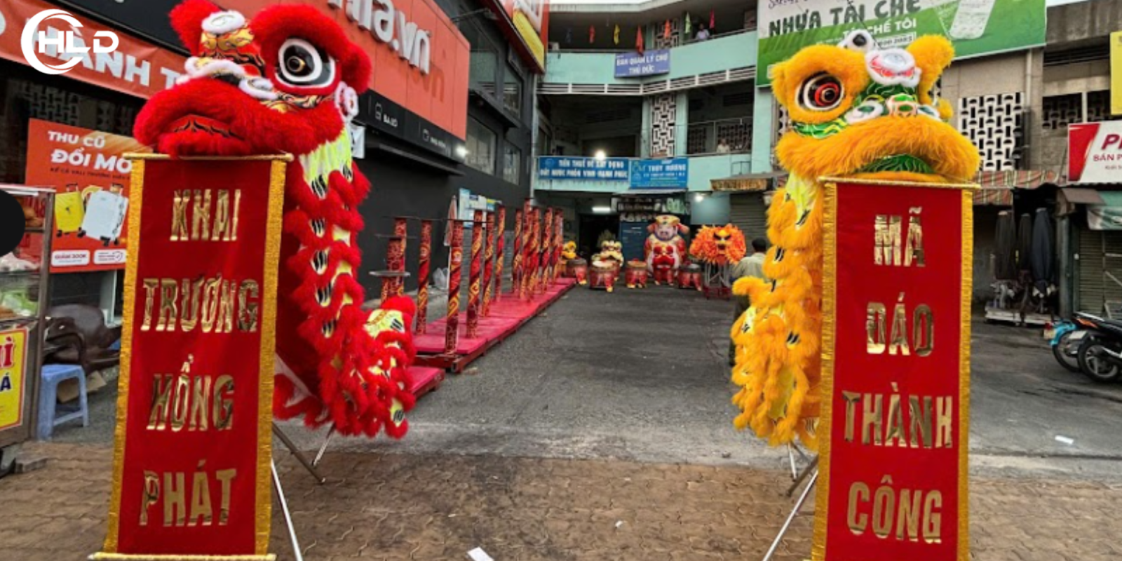 Múa Lân Linh Xuân - Đội Lân Chuyên Nghiệp - Phục Vụ Tận Nơi