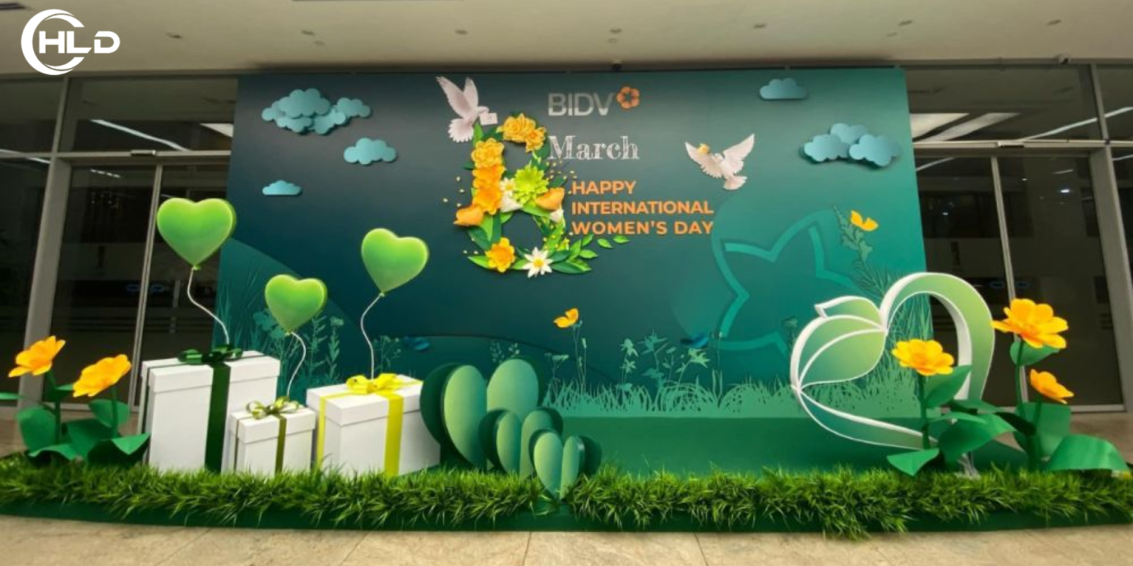 Thi Công Backdrop Sinh Nhật Trang Trí Concept Theo Yêu Cầu