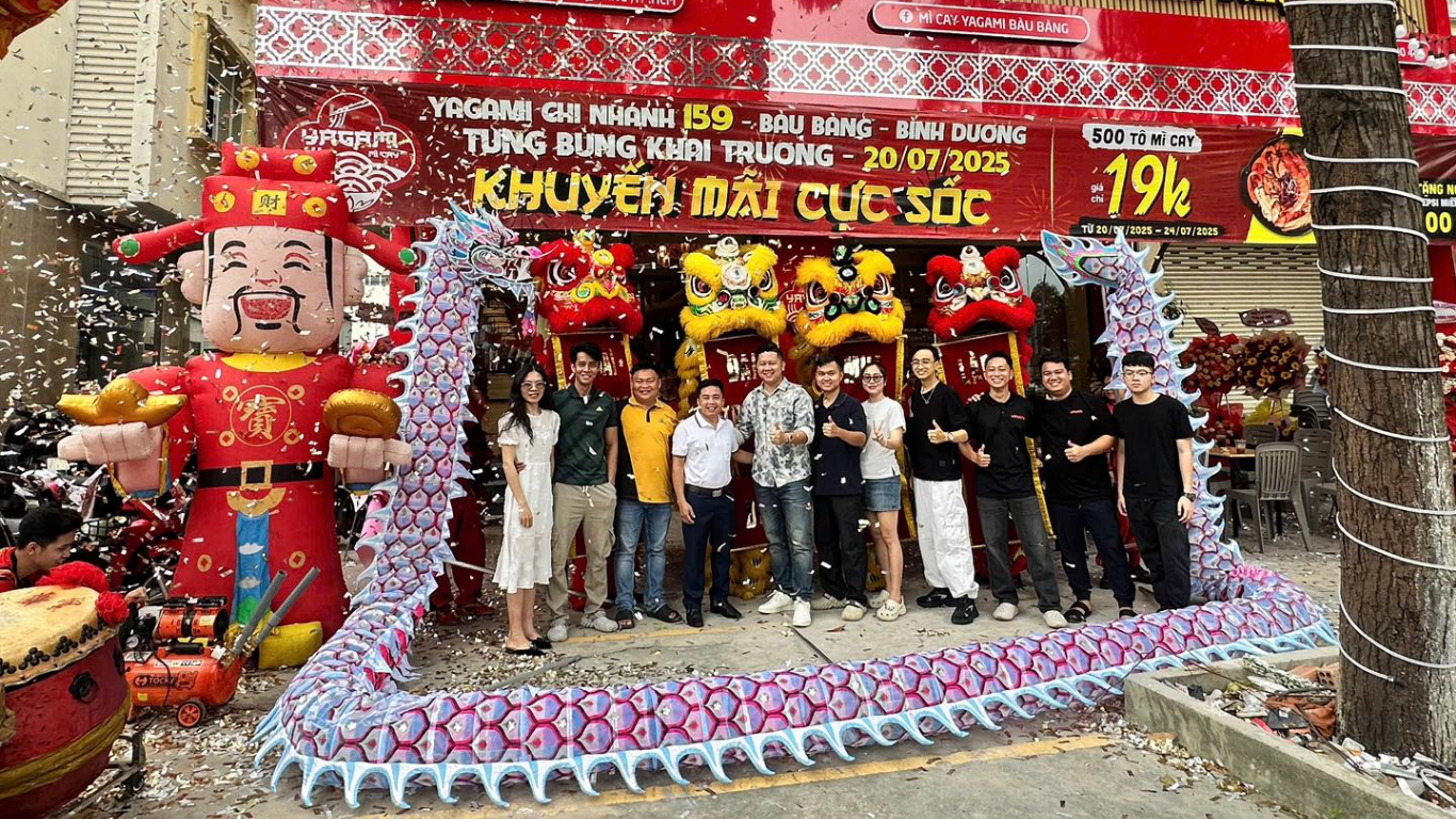 Dịch vụ múa lân khai trương tại TP.HCM